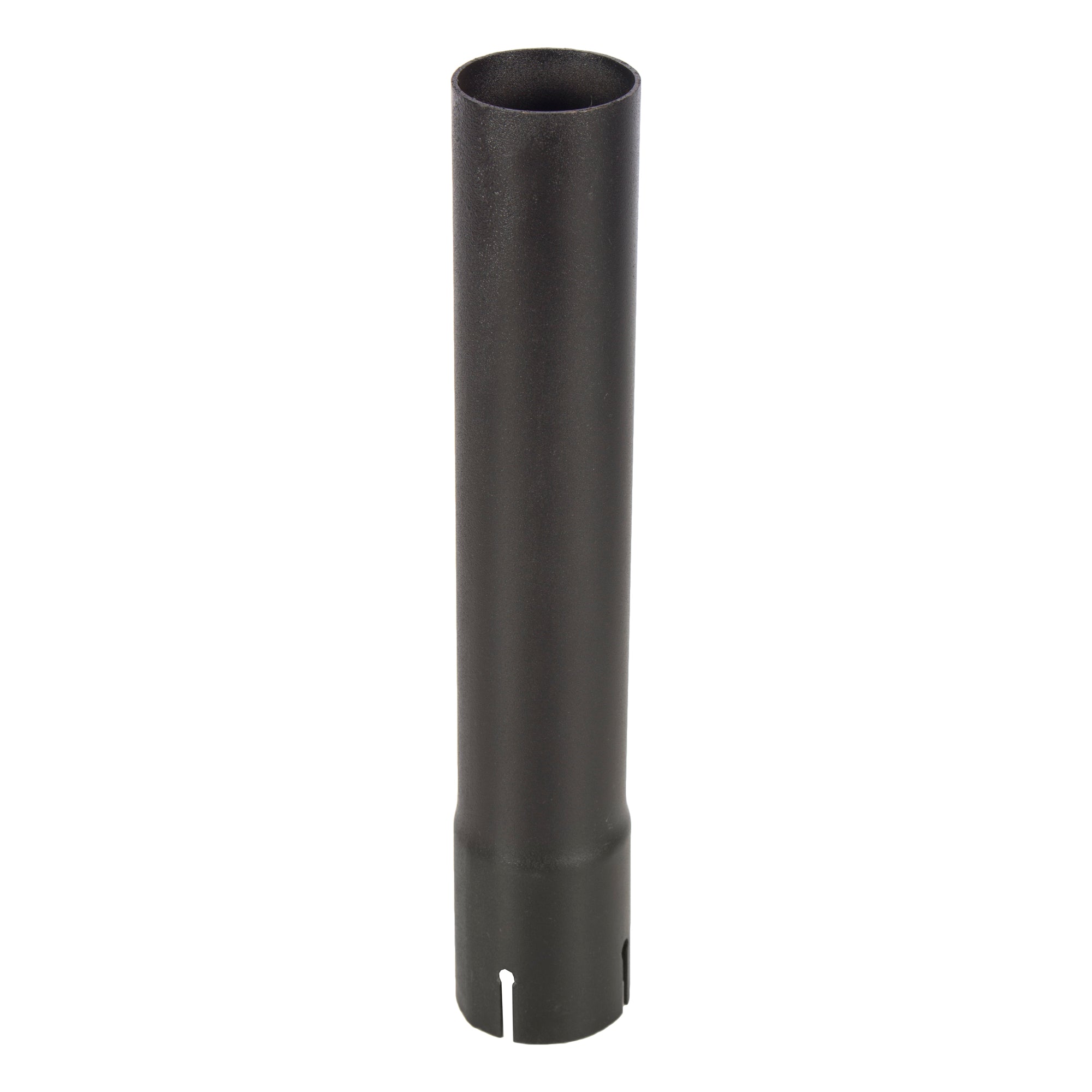 Exhaust Stack Pipe   2" x 12" Straight Black