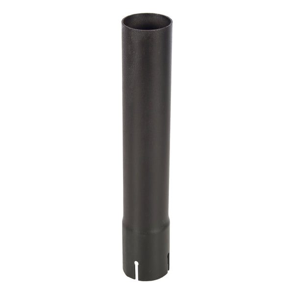 Exhaust Stack Pipe   2" x 12" Straight Black