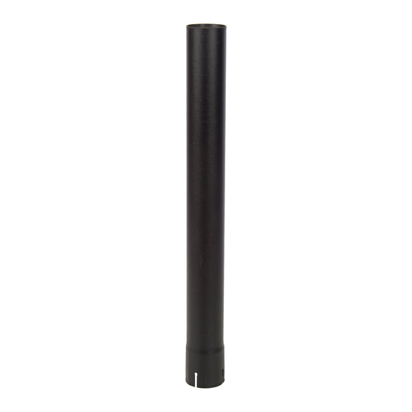 Exhaust Stack Pipe   2-1/2" x 24" Straight Black