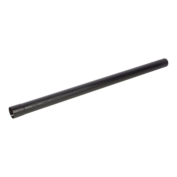 Exhaust Stack Pipe   2-1/2" x 48" Straight Black